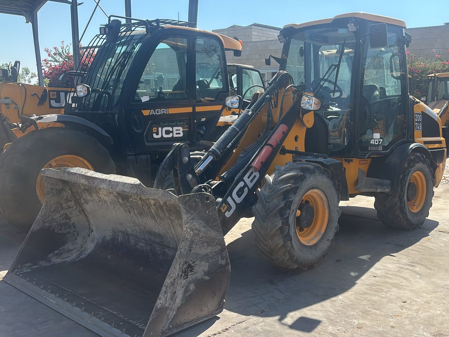 שופל JCB 407 שנת 2023